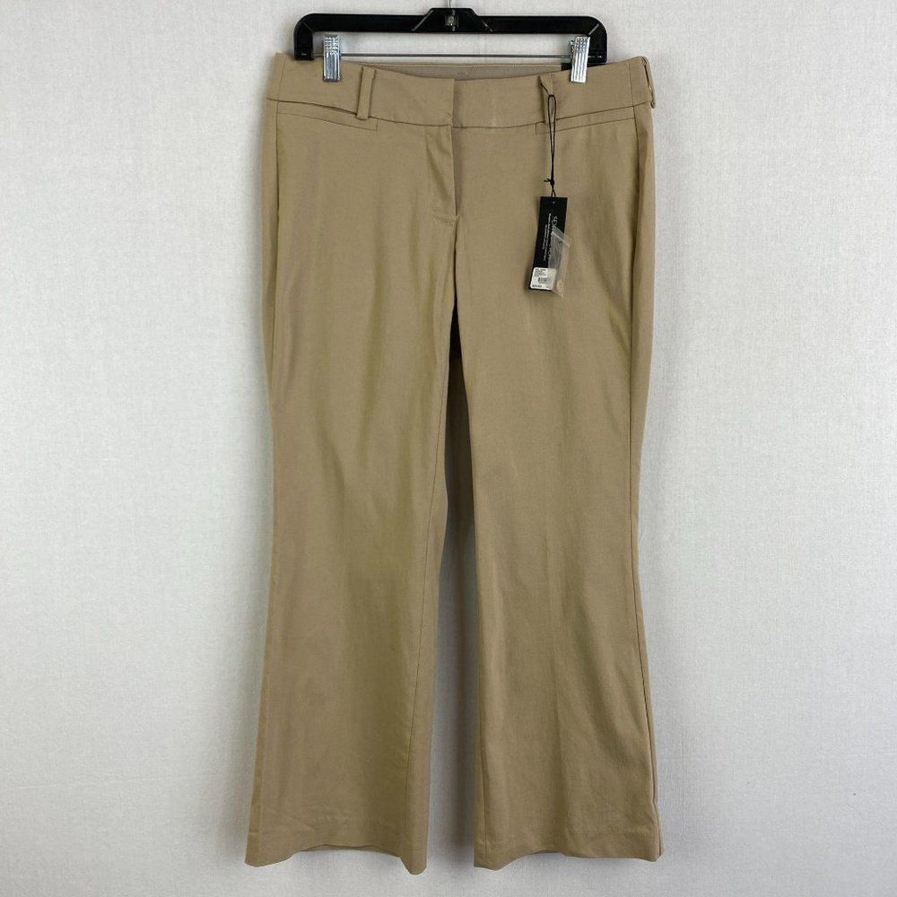 LANE BRYANT Stretch Tan Pant NWT